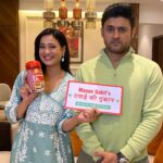 Shweta Tiwari Instagram - Kya lagta hai, Manav sudhrega ya nahi? 😂 BTW, agar aapne bhi aapke ghar ko dawai ki dukaan bana ke rakha hai, toh dawai ke saath ek funny sa picture click karke Dabur Chyawanprash ke ongoing contest mein participate karo aur iPhone 13 ya Amazon gift vouchers jeetne ka mauka paao! And don’t forget... Roz Dabur Chyawanprash khao, Ghar ko dawai ki dukaan mat banao! @daburchyawanprashindia #GharKoDawaiKiDukaanMatBanao #DaburChyawanprash #ad