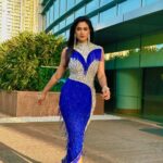 Shweta Tiwari Instagram - Walking to destiny! Styled by @stylingbyvictor @sohail__mughal___ Outfit @chiselbymr Assisted by - @styleby_antara Jewellery - @goldenbyree × @mediatribein