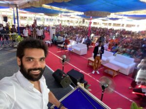 Sibi Sathyaraj Instagram - Happy to have attended the inaugural ceremony of @jerusalem_chn college culturals😊