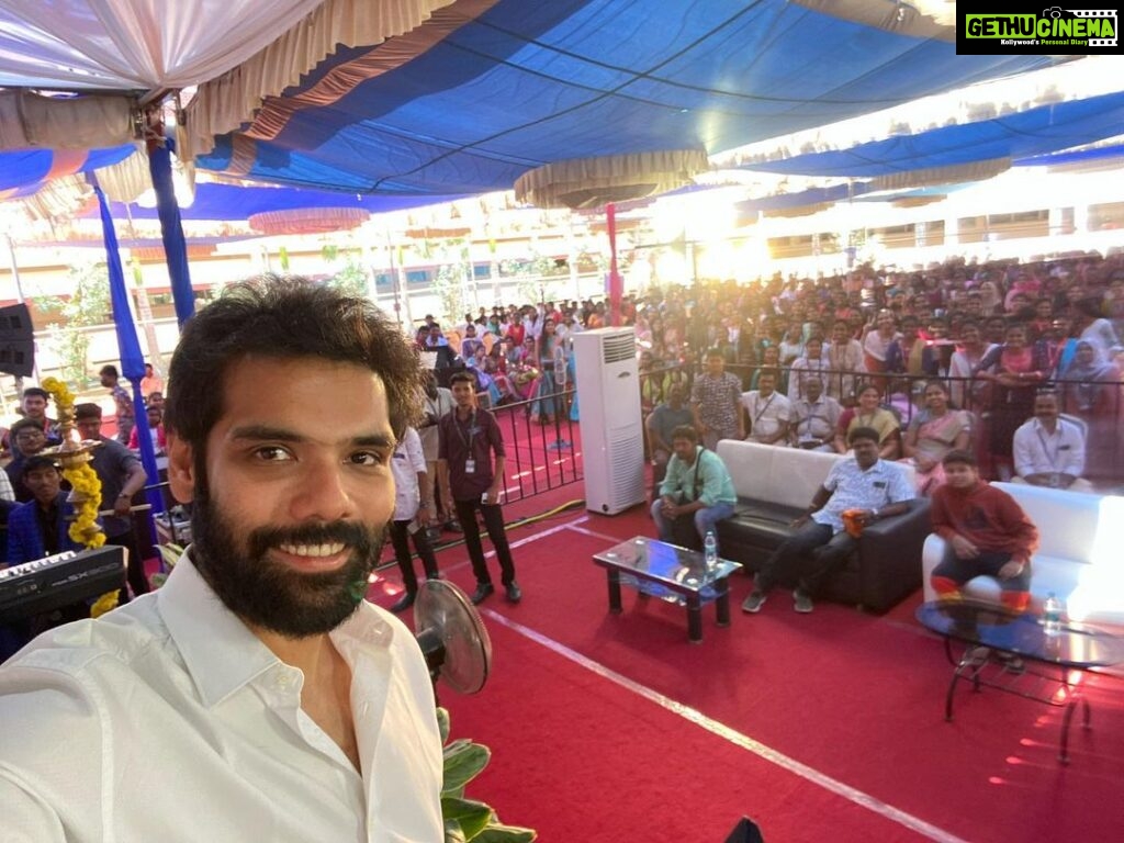 Sibi Sathyaraj Instagram - Happy to have attended the inaugural ceremony of @jerusalem_chn college culturals😊