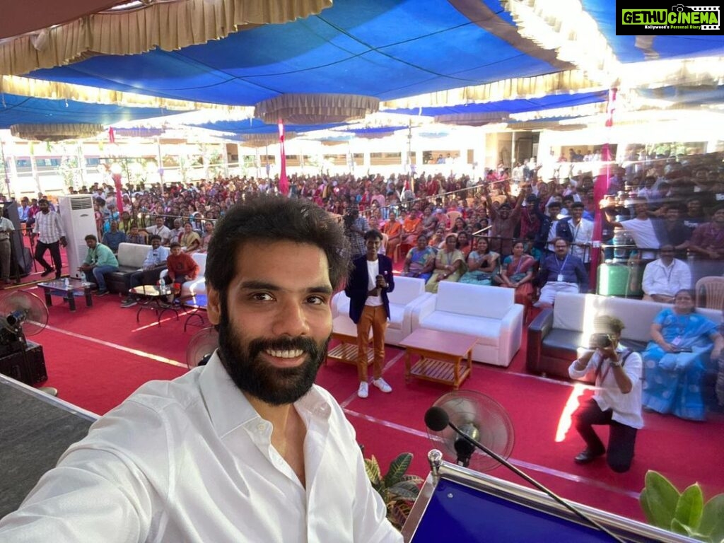 Sibi Sathyaraj Instagram - Happy to have attended the inaugural ceremony of @jerusalem_chn college culturals😊