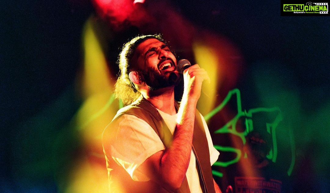 Sid Sriram Instagram - 1. Photograph by @tynie626 from the recent show in NYC 2. 🤫🫡 3,4. Getting messages like these about the name Sahana has been so special. It’s a name I’ve always found so beautiful and one day I’ll delve deeper into the story behind the song. For now I’ll just say these moments feel really beautiful. 5. A fan from Kerala has my name atop a whole truck. Different, fr All love