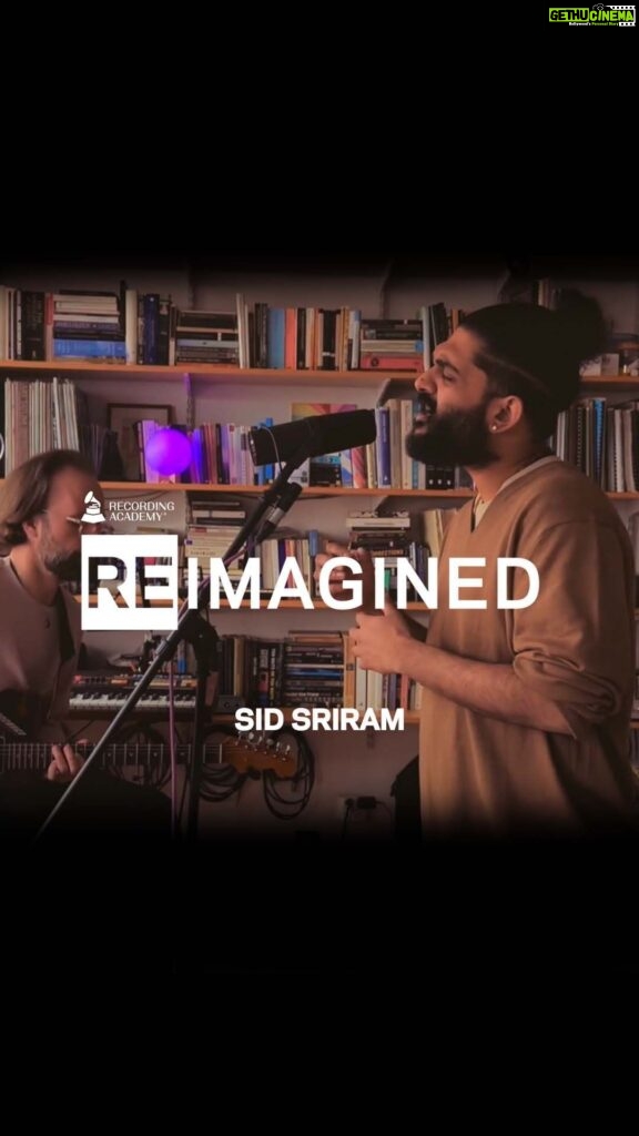 Sid Sriram Instagram - #ReImagined 🎤 Indian singer #SidSriram metamorphoses @alanis’s 1998 single “Uninvited” into a evocative, Carnatic track using traditional vocal techniques.