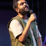 Sid Sriram Instagram - 1. From Boundless at @pioneerworks (pc: Ellen Maurer) 2. I’m searching for a love that feels like it’s the roots of a tree (excerpt from Boundless w @ajazzcat, @jesseandforever, @evanguymandude and @darian.donovan.thomas) 3. Been doin this 4. Flower 5. Me in Williamsburg (pc: @samanhasanofficial) 6. Flowers behind a fence 7. Vibes