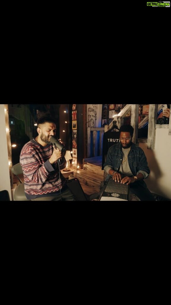 Sid Sriram Instagram - Boundless • 3.8.23 with the inimitable @coryhenry on the Harpejji, at @truthstudios. What a deep joy it was to go on this journey with brother Cory. Spontaneous exploration and discovery, nothing planned in advance, moving from a place of subconscious intuition. Here’s an excerpt that felt especially meaningful to me: I’ve been thinking a whole lot about being alone I spend a lot of time by myself, with myself intentionally, just to be able to lock back in to hear the conversation going on within You get into a routine of doing that and its uh… You meet some very interesting versions of yourself, You get to recall, heal… but the way the pathway of healing What’s so beautiful and reassuring, and it’s been reaffirmed to me more and more especially in recent times Is the pathway of healing always brings you back to wanting to connect with people Wanting to share in deep emotions, conversations, just connections Rabbit holes are so funny because you don’t know how long they’re going to go for And you don’t know when the end is going to be, there’s no real light at the end of a tunnel You just find yourself out of it And to find yourself out of a rabbit hole and to be connecting with beautiful people To share in energy that feels genuine and authentic and essential is the most hopeful feeling ever I don’t know if it’s a cliche but there’s a whole lot of negativity that flows around And to find these portals in the process of that is beautiful Captured by @shotbystarks All love, no hate
