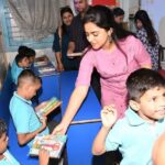 Siddhi Idnani Instagram - Spend my afternoon with the specially abled kids at Little Angels. The smile on their faces.. ah priceless! 🥰🧿