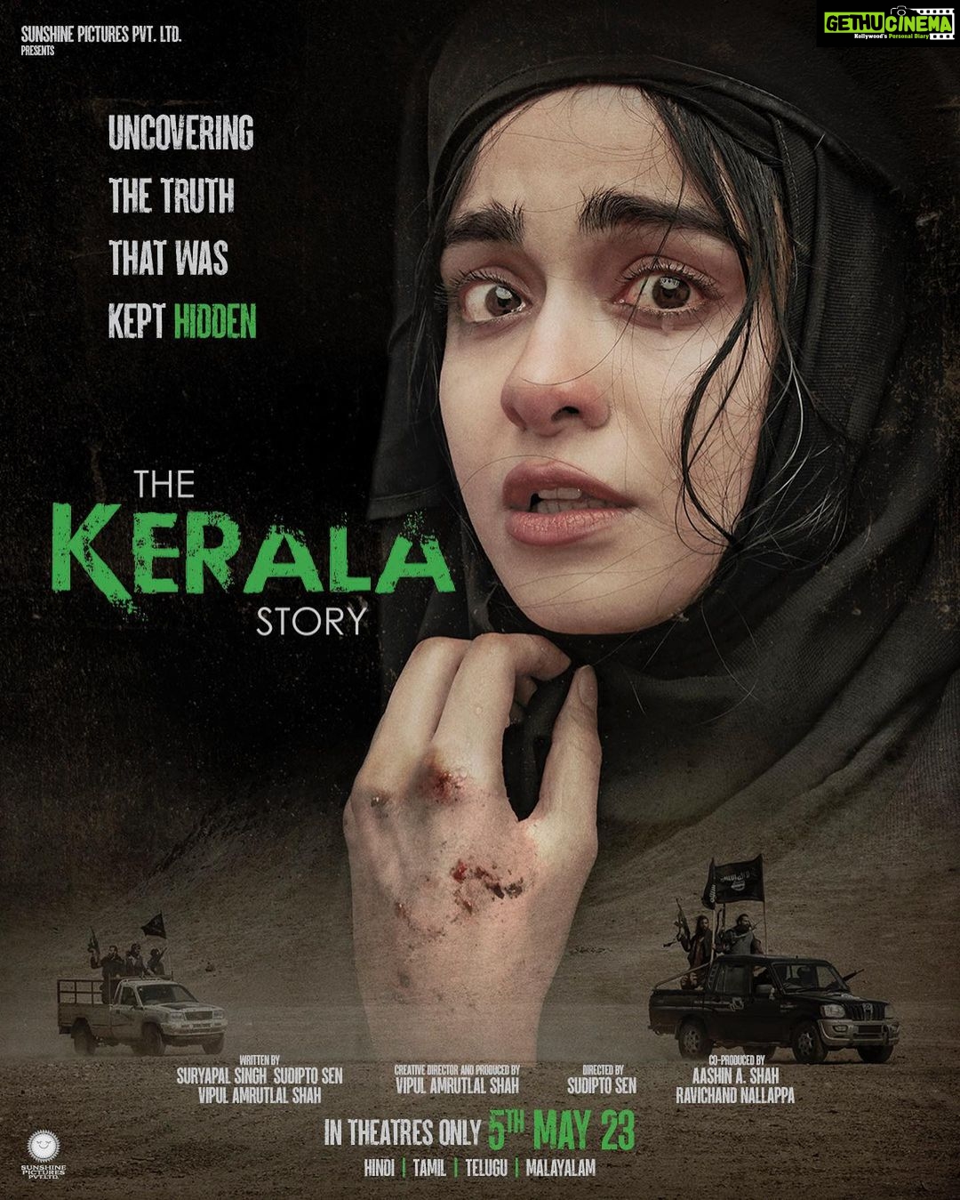 Siddhi Idnani Instagram - From Freedom to Fear From Smiles to Silence From Innocence to Terrorism Uncovering the Truth that was hidden. #TheKeralaStory in cinemas on 5th May. Trailer Out tomorrow #VipulAmrutlalShah @sudipto_sen @aashin_shah @sunshinepicturesofficial @adah_ki_adah @iyogitabihani @soniabalani9 @aka.vijaykrishna @pranaypachauri @pranavmisshra #sunshinepictures
