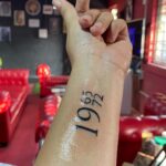 Siddhi Mahajankatti Instagram - • This year my parents celebrated their 26th wedding anniversary on 26th November 2021 • Here’s their birth year on my wrist cus when someone checks my pulse, they know it’s cus of amma and Appa ❤️ PS : Appa please don’t cry 🙈 Also thank you so much @vikesterr @sketchhousetattoostudio !! I’ve been their client since 2018!! Will still get my tatttoos there 😀 Also big hug and thanks to my bestie @akhila_mohan for shooting this video ❤️ Sketch House Tattoo Studio