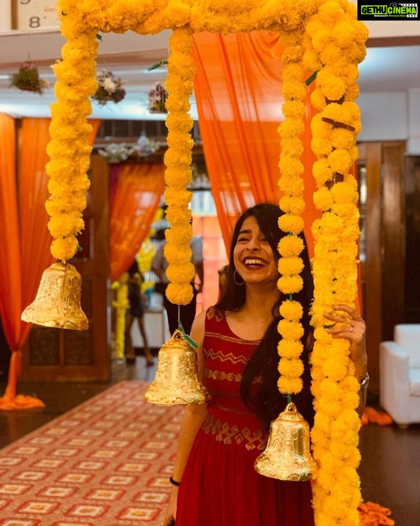 Siddhi Mahajankatti Instagram - • When amma says she's going to cry at my wedding • PC : @nikitarathi1 Bangalore, India