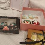 Siddhi Mahajankatti Instagram - • I clearly remember, it was in my 11th grade that I was amused with @baketales_byfia wedding at first and then her artistic work in the field of baking .... And yesterday I received her cute goodies and I loved it.... They were Soo beautiful and the yummiest!!! Thanks a lot chech!! • PS: I think I know where to get my bday cake from now 🙈 Renai Cochin