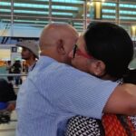 Siddhi Mahajankatti Instagram - • Goodbyes are painful! For the first time all of us went to drop appa at the airport and it was tough to hold our tears back • PS: Appa we love you ❤️ Bangalore, India