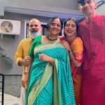 Siddhi Mahajankatti Instagram - • Meet the Mahajankattis ft. Our Diwali Outfits 🙈• PS : Shout out to amma for being the show stopper 😂 #trendingreels #trending #trendingsongs #trend #reelsinstagram #reels #feelitreelit #diwali #diwalioutfit #diwalivibes✨