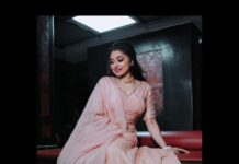 Sija Rose Instagram - Looking blushed in this light, pure, coral pink with a raspberry undertone . Attire: @zuleiha_by_shehazeen Jewellery: @pureallure.in MUA: @sruthisaimakeupstudio Captured by: @shyamkumar.m.s . . . Thanks to @sruthisai_official and @shyamkumar.m.s You guys were a team . #onewhoalwaysstandsbsidesme #💕 #program #onwardsandupwards