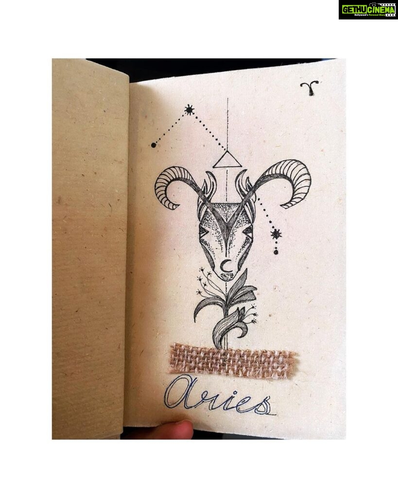 Sija Rose Instagram - You Adventurous, creative and independent fellas. Direct in your approach who cant take unnecessary annoyance. #aries #handmade #horoscope #month #recyclepaper
