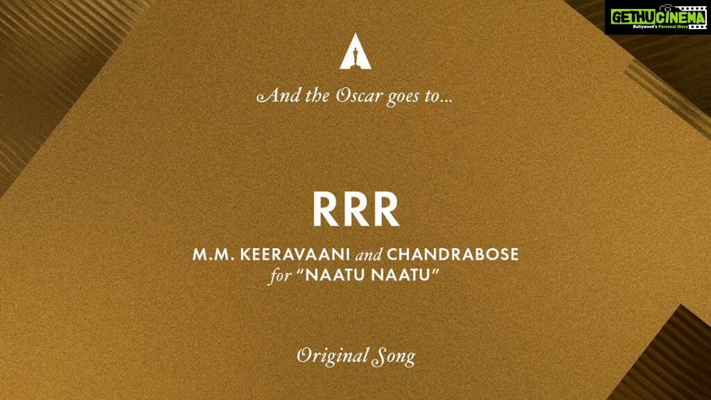 Simran Instagram - What a proud moment ❤️ Hearty congratulations to @[17841404652036486:@mmkeeravani] garu #Chandrabose garu @[17841407414637884:@ssrajamouli] garu @[17841415705887368:@alwaysramcharan] @[17841407980938516:@jrntr] and the entire team of #RRR 🎉