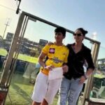 Simran Instagram – Heart pounding and adrenaline soaring! It’s not just a game, but an experience that unites thousands. Watching my favorite team play was pure exhilaration 💛
#CSK #Yellove @starsportsindia