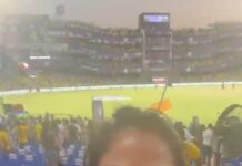 Simran Instagram - Wishing you all the strength, and determination to win today's match! Go #CSK 💛