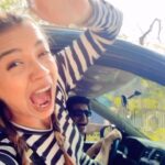 Simran Budharup Instagram - Anyone for long drive? 😂 . . . . #trending #trendingreels #trendingsongs #couple #couplereels #couplegoals #pandyastore #starplus Mumbai, Maharashtra