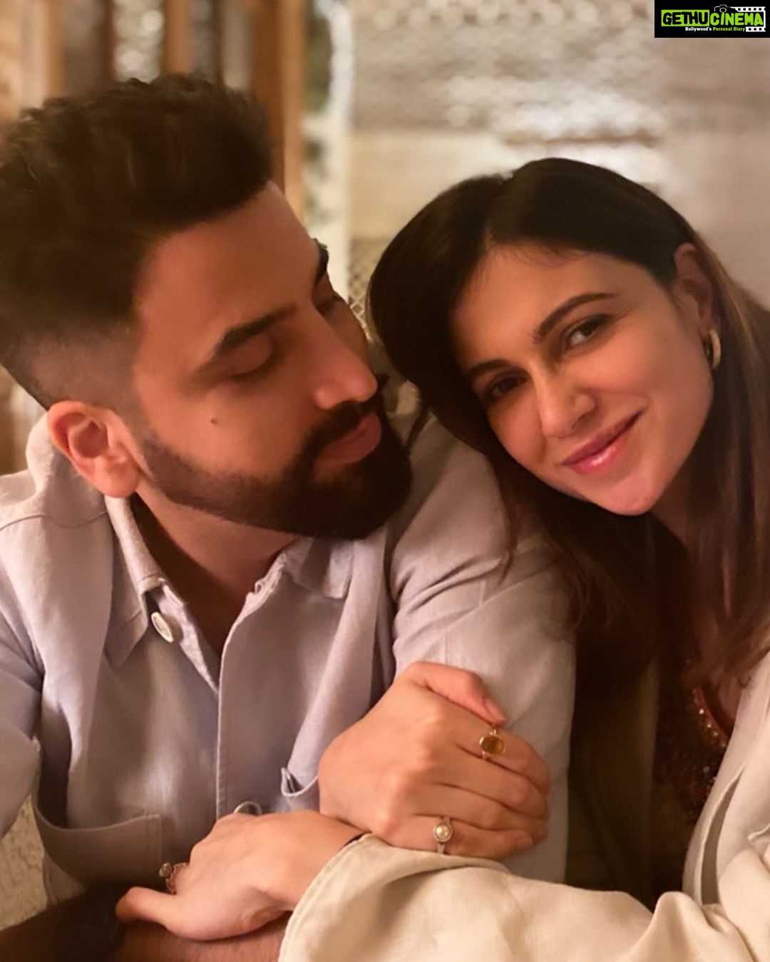 Simran Kaur Mundi Instagram - Happieee Birthdayyyy Husband Jeeee @gurickkmaan ♾️❤️