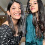 Simran Sharma Instagram - We finally made a dance reel together!✨ #reelsindia #instagramreels #feelitreelit #trendingreels #trendingaudio