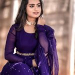 Sivaangi Krishnakumar Instagram - 🫶🏻🫶🏻🫶🏻 Wearing @label_afeera Styling @anushaa13 Muah @arupre_makeup_artist Photo @raghul_raghupathy Jewellery @theamethyststore Retouch @retouch_by_gokul
