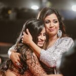 Sivaangi Krishnakumar Instagram - Some moments in life are meant to be cherished for a lifetime❤️ This is one such moment❤️ @shreyaghoshal Thankyou @arvinthiyer for the pictures ❤️