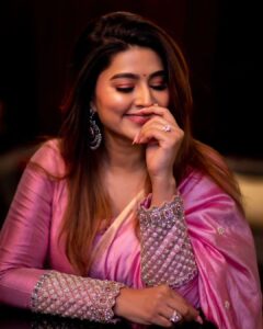 Sneha Instagram - Blush imitates the glow of the ❤️ heart.

@geetuhautecouture 
@siva_prakash_photography 

#blushpink #happyday #love #pinkdress #photography #picoftheday