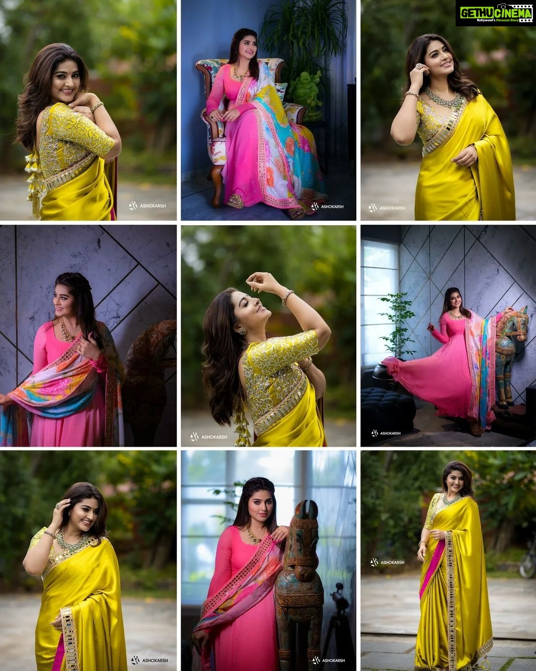 Sneha Instagram - “Elegance is timeless. It withstands trend; It withstands the commercialization of what fashion and style have become.” – Zac Posen . For more details: www.ashokarsh.com
