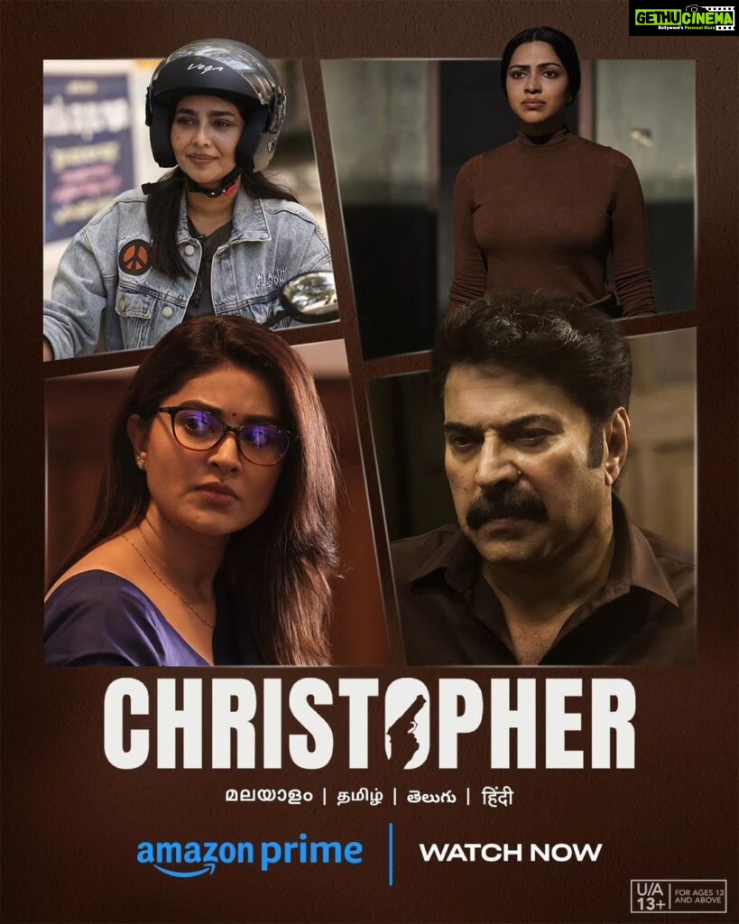 Sneha Instagram - Sometimes helping others comes with consequences! #ChristopherOnPrime , Mar 9 available in Malayalam, Tamil, Telugu, and Hindi only on @primevideoin . @unnikrishnan_b_director