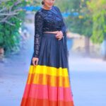 Sneha Instagram – Beauty gets the attention. Personality gets the heart ❤️ 

@geetuhautecouture 
@clicks_by_ajay 
@itz_rajesh24 

#blacklove #lovewatudo💕 #bekind #blackdress #mrnmrs #etvtelugu #black