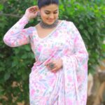 Sneha Instagram - The most beautiful thing you can wear is confidence. @geetuhautecouture @clicks_by_ajay @rajesh_chinchili #sareelove #beyou #lifestyle #floralsaree #telugu #etvtelugu #mrnmrs #mylifemyway