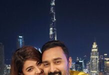 Sneha Instagram - Happy new year my darlings!!! Have a fantastic year 💓 @prasanna_actor #visitdubai #newyearindubai #liveurlife #blessed #beyourself #bekind #newyearparty