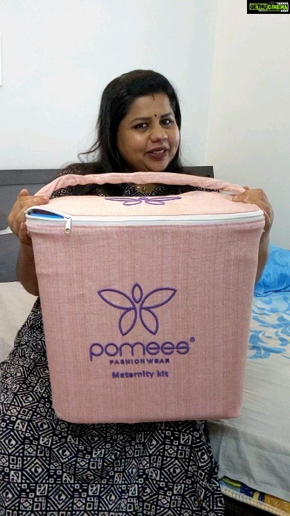 Sneha Sreekumar Instagram - Maternity box 😍😍 Thank you @pomeesfashion for this gift.