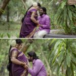 Sneha Sreekumar Instagram - valaikappu ceremony @sreekumarsneha & @s.psreekumar Makeup :- @amal_ajithkumar Stylist :- @sabarinathk_ Saree :- @kanchivaram.in Photography :- @nithin_c_nandakumar @wedlock__stories #valaikappu #valaikappuceremony #actress #babyshower #wedlockstories #saree OG's Tharavadu