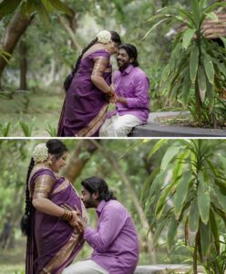 Sneha Sreekumar Instagram - valaikappu ceremony

@sreekumarsneha & @s.psreekumar 

Makeup :- @amal_ajithkumar 
Stylist :- @sabarinathk_ 
Saree :- @kanchivaram.in 
Photography :- @nithin_c_nandakumar 
  @wedlock__stories 

#valaikappu #valaikappuceremony #actress #babyshower #wedlockstories #saree