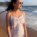 Sneha Ullal Instagram - the waves,the sand,the sunshine & a cup of coffee. #snehaullal #goa #beachlife #noworries 📸 by my @sarat.shetty . Goa, India
