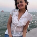 Sneha Ullal Instagram - 🌊 🛥️ 🌠🌌 #sailinglife #mumbai #thingstodo #booknow #snehaullal @india_boats Gateway of India ,Mumbai