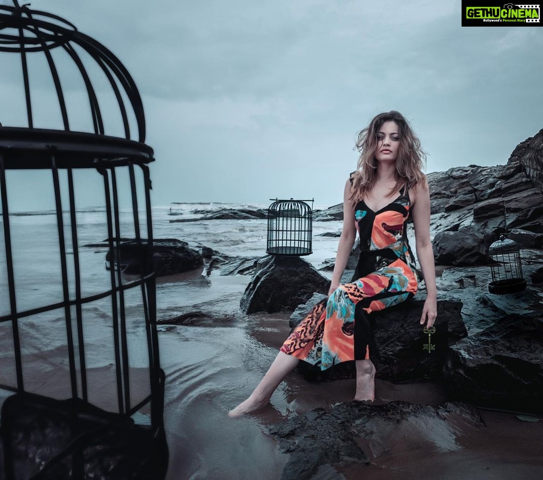 Sneha Ullal Instagram - Breaking free #snehaullal #keepitreal #freedom #freeyourmind #ai created by @sarat.shetty Goa India