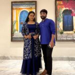 Snehan Instagram - Love you kannama❤ Kannika coustume @akira_the_couture__ Snekan coustume @designed_by_sindhu