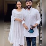 Snehan Instagram - birthday girl Nandhan😋🦋🎨🖋💐🥰🌸🖼🎶🌿🥘🌺🍳 @kavingarsnekan @prasanna_pvp Coustume @akira_the_couture__ 👗 #snekan #kannikasnekan #birthday #birthdaygirl #birthdaywishes