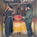 Snehan Instagram - @kavingarsnekan lyric’s 🖋 📋 மாங்காடு காமாட்சி அம்மன் பாடல்🙏 மாங்காடு காமாட்சி அம்மன்🙏 #மாங்காடு Music:Nalla thambi sir 🎼 Singer: @unnikrishnanpofficial sir 🎵 @priyankank Kannika coustume @tada_wearhouse👗