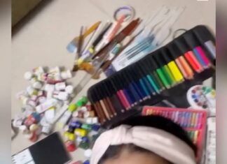Snehan Instagram - Oil pastel colours 🖼🎨 @kannikasnekan paintings🥰