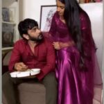 Snehan Instagram - 🌸🤞🏻🌸 torture panren mannichudunga 😜 Kannika salwar @lakshanastudios 👗
