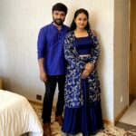 Snehan Instagram - Love you kannama❤ Kannika coustume @akira_the_couture__ Snekan coustume @designed_by_sindhu