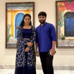 Snehan Instagram - Love you kannama❤ Kannika coustume @akira_the_couture__ Snekan coustume @designed_by_sindhu