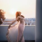 Sobhita Dhulipala Instagram - ♥️ to @manishmalhotra05 for custom making the prettiest pink saree I got to wear last night in Chennai for PS2 trailer and audio launch! Styling by @ekalakhani @team___e Hmu @shraddhamishra8 Photographs by the lovely @thestoryteller_india