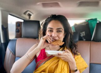 Sobhita Dhulipala Instagram - Kachori khao khushiyaan manao Happy makar sankranti everyone 😬 #Pongal #Sankranti #FreshStart #GoodJuju