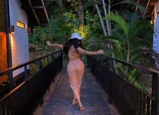 Sobhita Dhulipala Instagram - Wild hair, throaty laughter, many friends, shared meals and a very bright night sky. Missing January a little bit today. Hi @joesblock @sahnisideup @sharonedp @raghuvirjoshi @makaranddeshpande_v @sikandarkher @babytamba @inezbs Indonesia