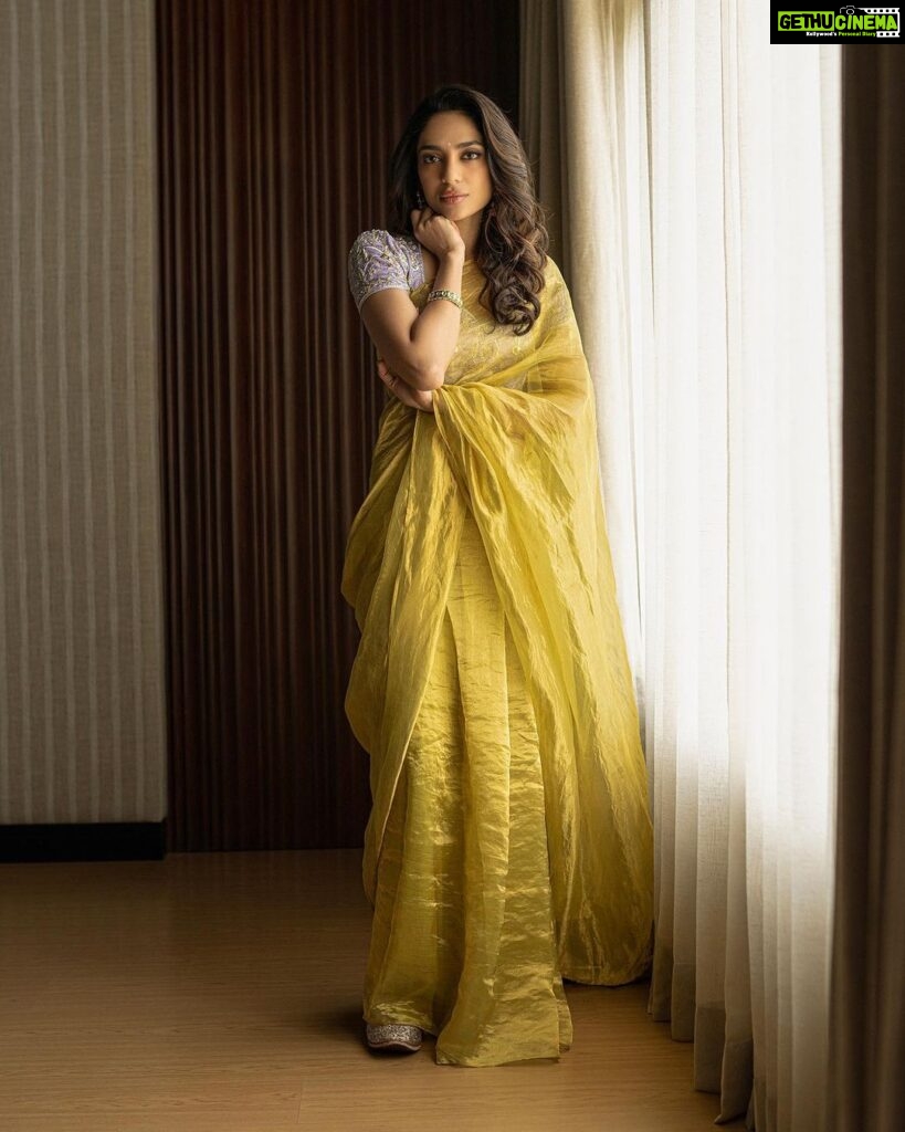 Sobhita Dhulipala Instagram - From the day before release..a big thank you to the press and media in Chennai for making sure my baby steps into the beautiful Tamil film industry are gentle and full of warmth! Style @ekalakhani @team___e @issadesignerstudio @fizzygoblet Hmu @pinkylohar Images @thestoryteller_india