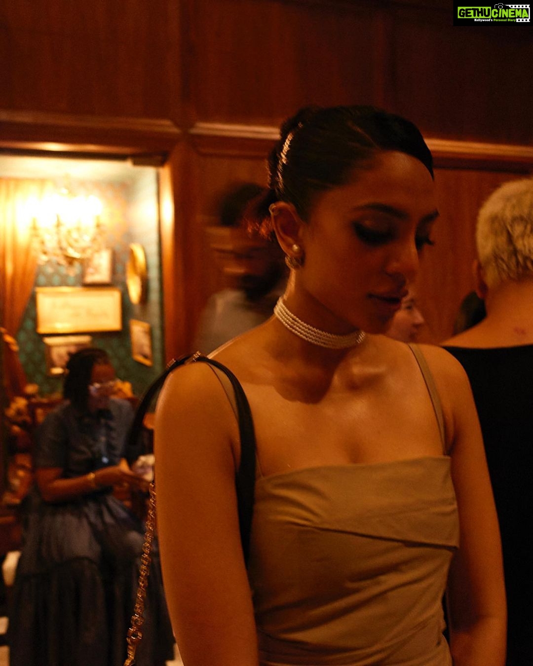 Sobhita Dhulipala Instagram - My favourite pictures will always be unedited and BTS! Thanks for freezing these moments @mourya